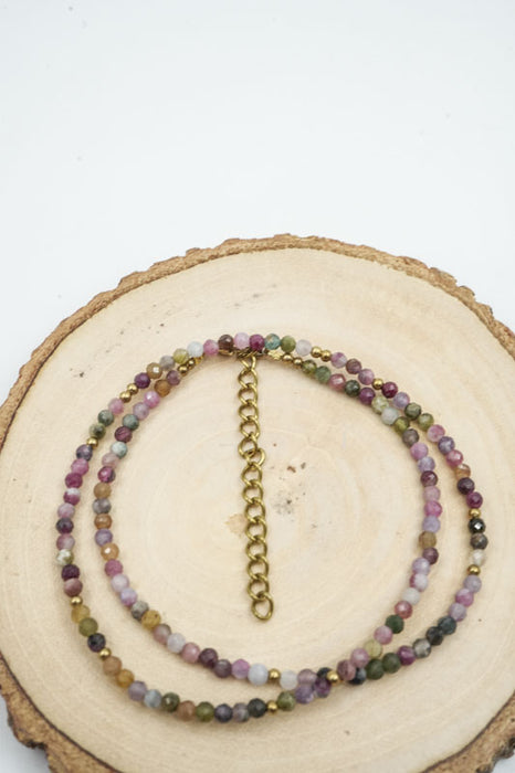 Kette 3mm Turmalin