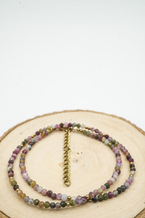 Kette 3mm Turmalin