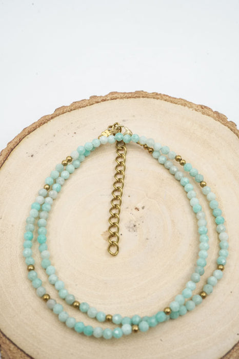 Kette 3mm Amazonit
