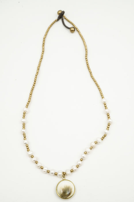 3mm Bead Chain with Shiva Eye Pendant
