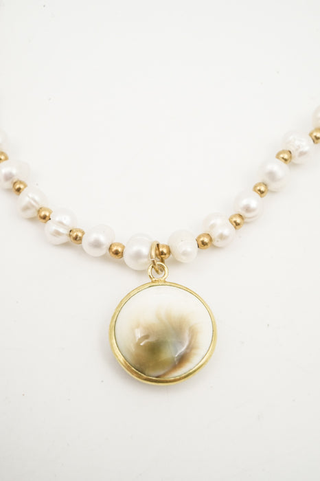 3mm Bead Chain with Shiva Eye Pendant