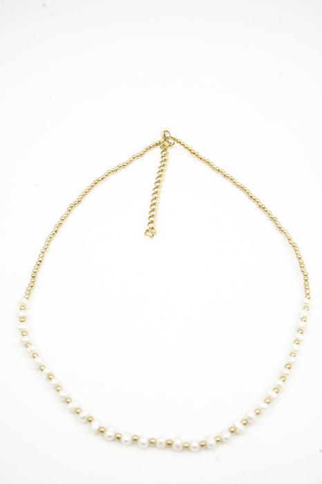 Kette 3mm Perlen