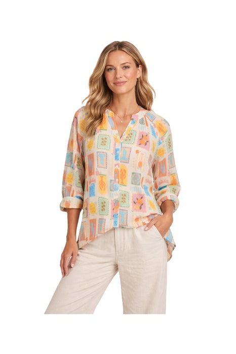 Bluse langarm Baumwolle Dolce Vita - One Size