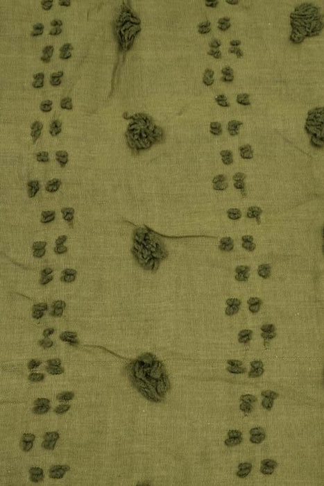 Baumwollschal khaki 80x180cm