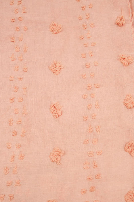 Baumwollschal apricot 80x180cm