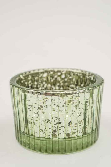 Windlicht Glas hellgrün 5.5x5.5x3.5cm
