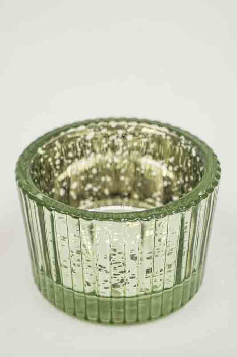 Windlicht Glas hellgrün 5.5x5.5x3.5cm
