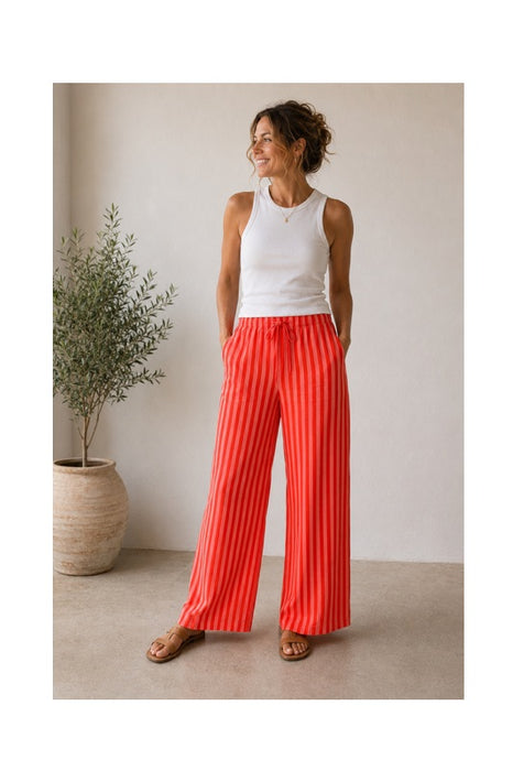 Hose Baumwolle orange/apricot - One Size