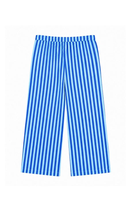 Hose Baumwolle hellblau/dunkelblau - One Size