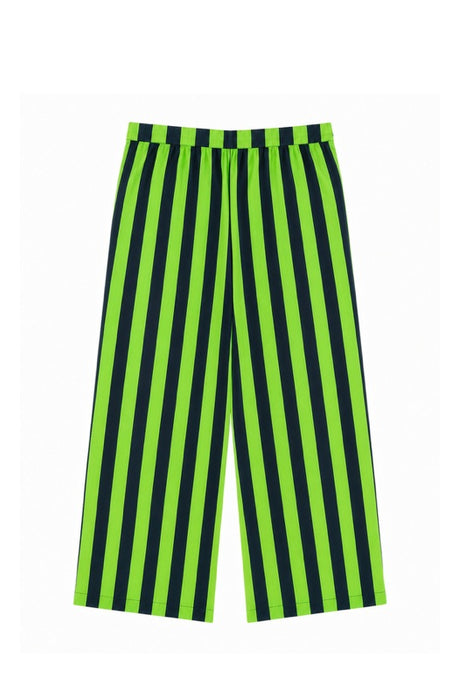 Hose Baumwolle dunkelblau/grün - One Size