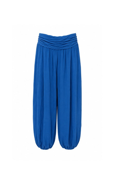 IMAGE_MANQUANT_ENCORE_Pantalon Sarouel Viscose bleu roi - Taille Unique