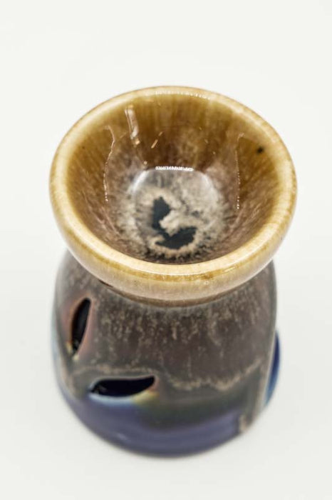 Ceramic burner for mini charcoal tablets