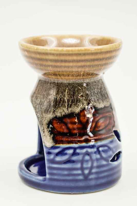 Ceramic burner for charcoal tablets, small