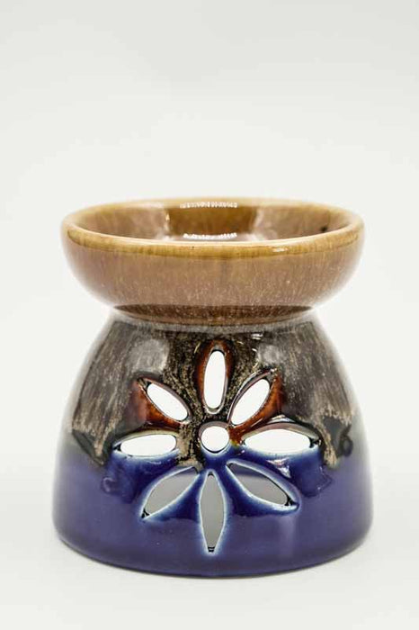Ceramic burner for charcoal tablets medium