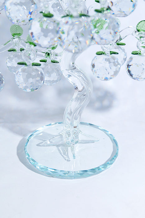 Glasdekobaum 36 Äpfel (4 cm Durchmesser) klar