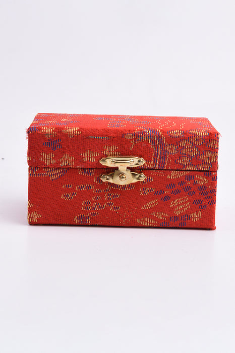 Qi-Gongkugeln emailliert rot Yin und Yang rot/weiss in roter Box 47mm