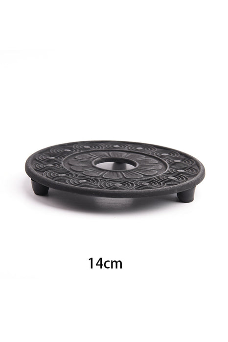 Untersetzer für Teekanne Blumenmuster 14 cm