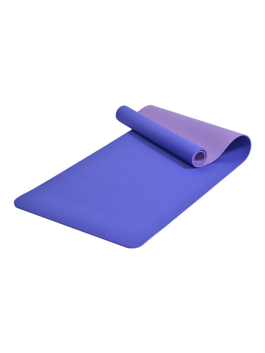 Yogamatte TPE violett & lila 183x61x 0.6 cm