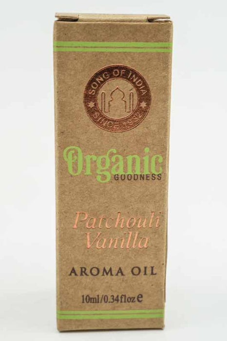 Aroma Oil Organic Patchouli Vanilla, 10ml
