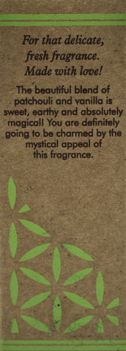 Aroma Oil Organic Patchouli Vanilla, 10ml