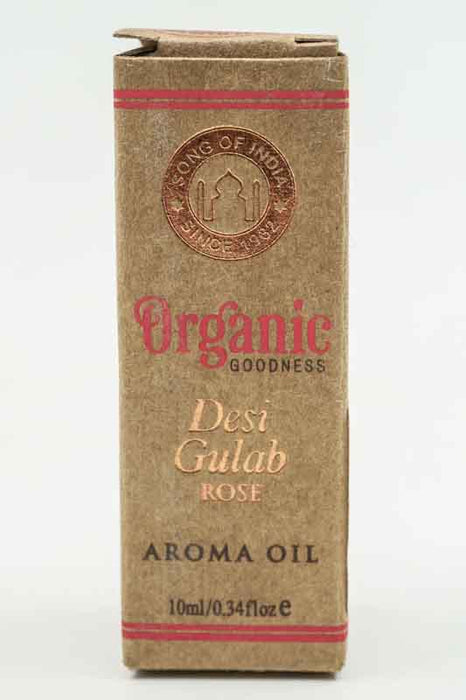 Huile aromatique biologique Desi Gulab - Rose, 10 ml