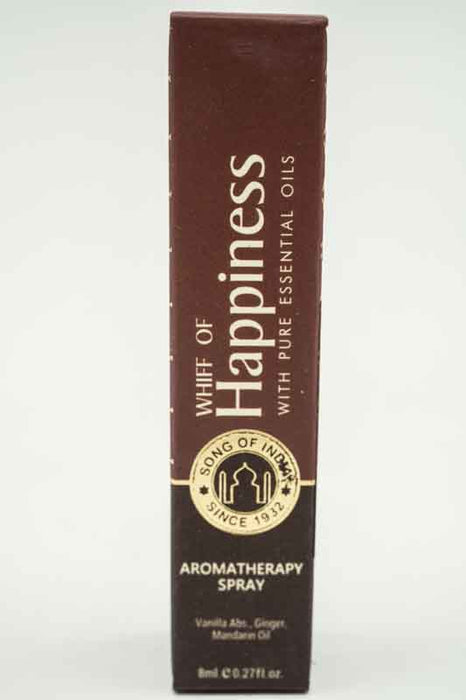 Aromaspray Whiff of Happiness - Duftnote: Vanille, Ingwer, Mandarine, 8 ml