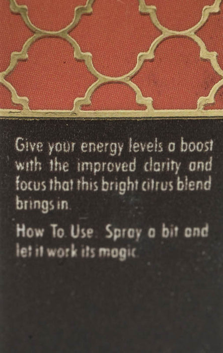 Aromaspray Be Energized - Duftnote: Sweet Orange, Lemon, Pachouli Oil, 8 ml