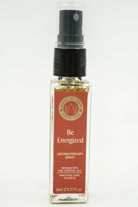 Aromaspray Be Energized - Duftnote: Sweet Orange, Lemon, Pachouli Oil, 8 ml