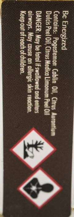 Aromaspray Be Energized - Duftnote: Sweet Orange, Lemon, Pachouli Oil, 8 ml