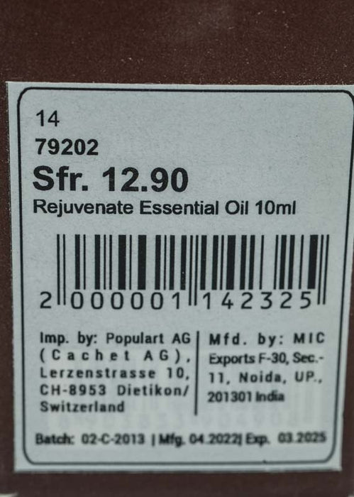 Aroma Oil Rejuvenate, 10ml
