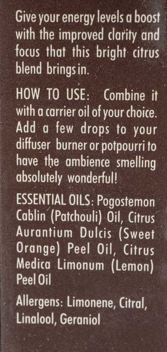 Aroma Oil Be Energized, 10ml