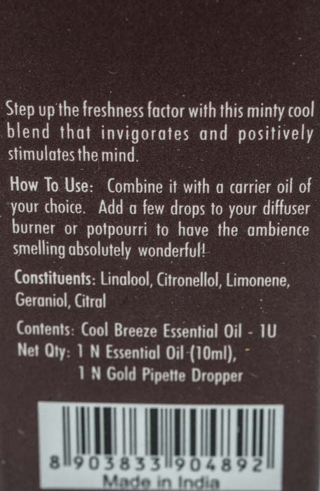 Aroma Oil Cool Breeze, 10ml