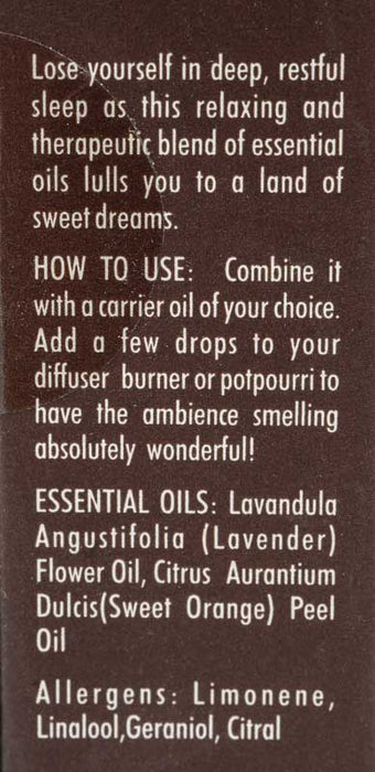 Aroma Oil Sweet Dreams, 10ml