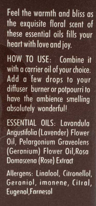 Aroma Oil Love Notes, 10ml