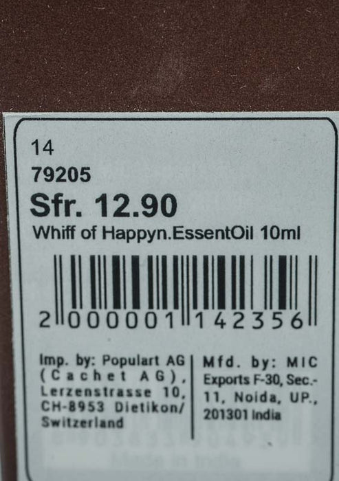 Aroma oil Whiff of Happyness, 10ml