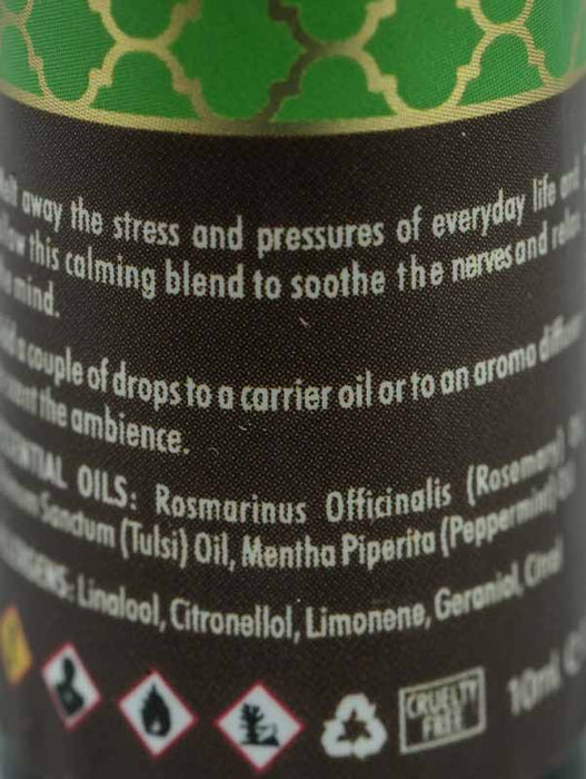 Huile aromatique déstressante et relaxante, 10 ml