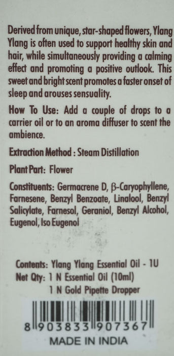 Aroma oil 10ml Ayurveda Ylang Ylang