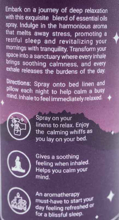Relaxing Pillow Spray 100ml