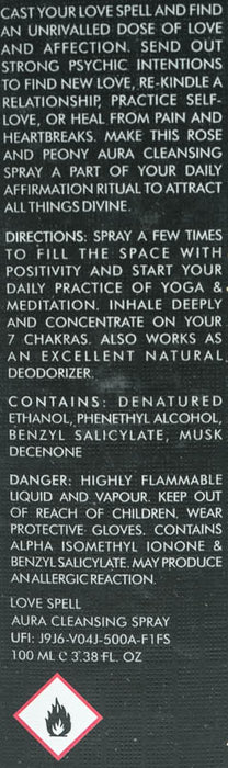 Aromaspray 100ml Esoteric Collection "LOVE SPELL" Rose & Peony