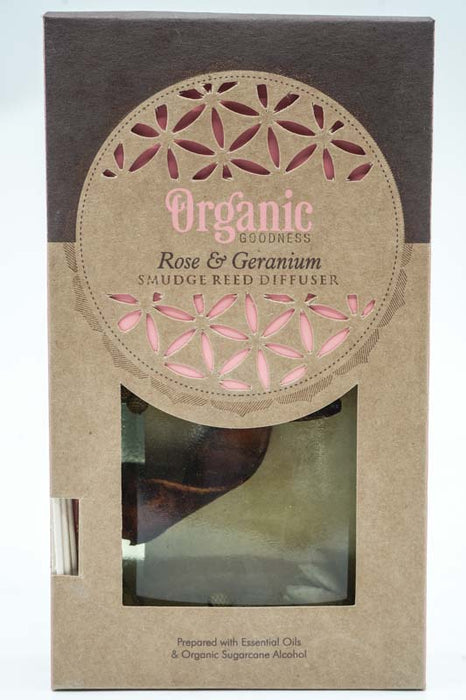 Diffuser 150 ml Organic Rose &amp; Geranium