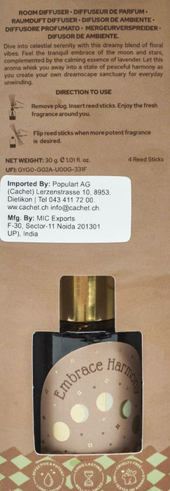 Diffuser 30ml "Embrace Harmony" - Lunar Lavender - Reed Diffusor