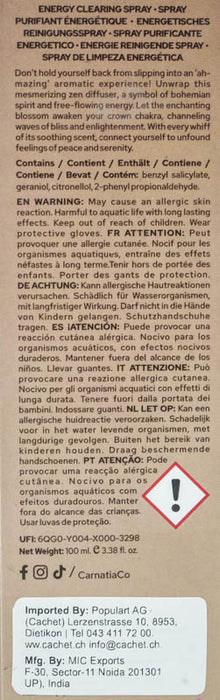Raumspray 100ml "Seek your Truth" - Lotus Blossom - Energy Clearing Spray