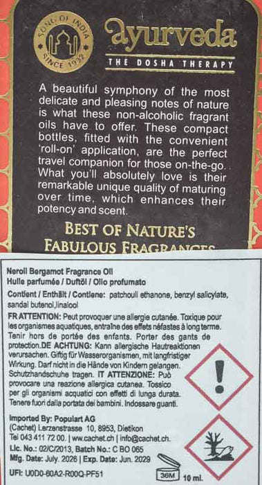 Roll-On Neroli Bergamotte10 ml