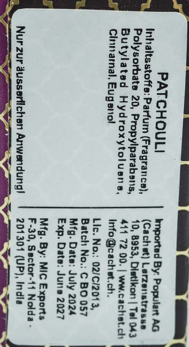 Roll-On Patchouli Noir 10 ml