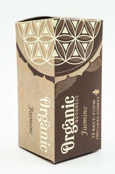 Rückfluss-Räucherkegel Organic Jasmine