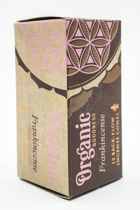Rückfluss-Räucherkegel Organic Frankincense
