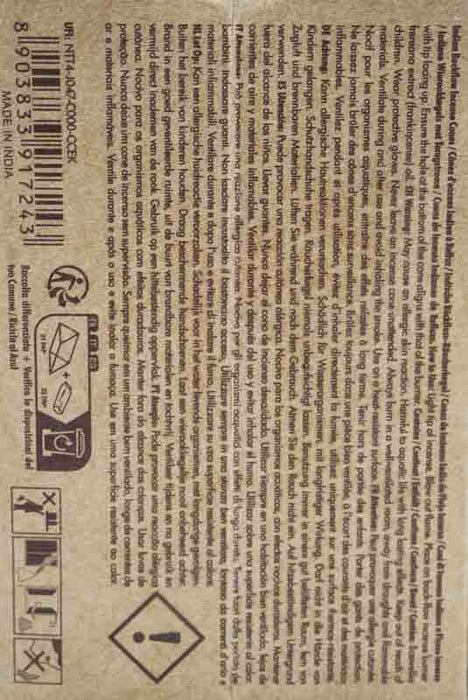 Rückfluss-Räucherkegel Organic Frankincense