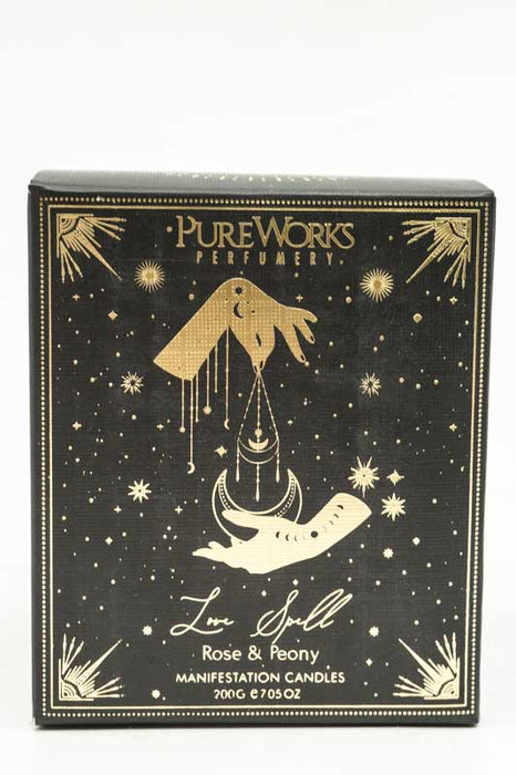 Duftkerze Esoteric Collection "LOVE SPELL" Rose & Peony 200g