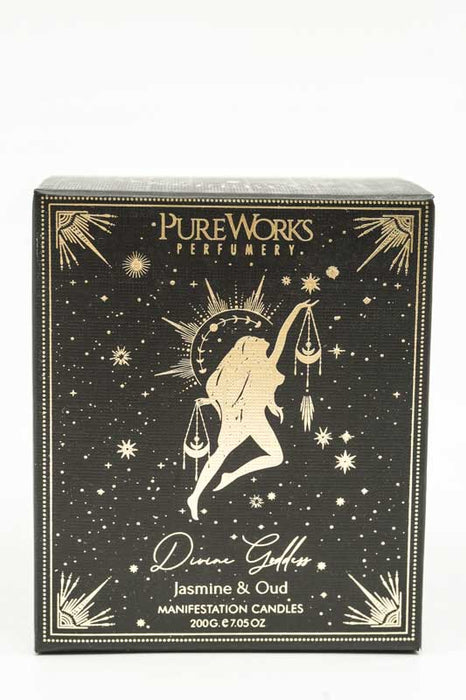 Duftkerze Esoteric Collection "DIVINE GODDESS" Jasmine & Oud 200g
