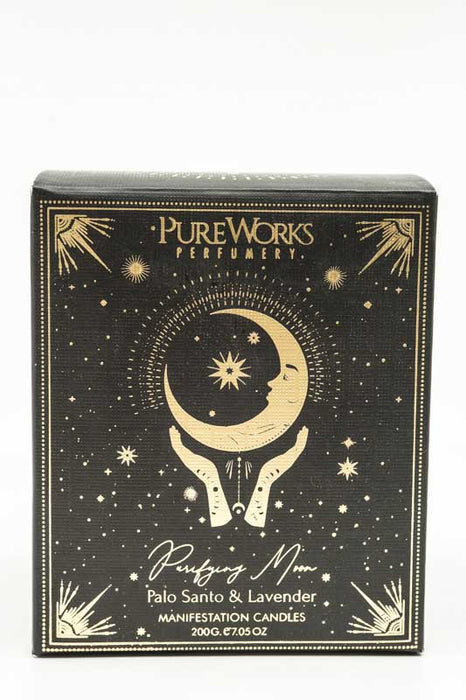 Duftkerze Esoteric Collection "PURIFYING MOON" Palo Santo & Lavender 200g